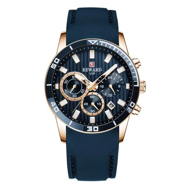 Fashion Luxury Waterproof Sport Stopwatch Quartz Watches