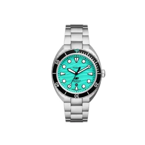 Fossil Breaker Three-Hand Date Stainless Steel Watch FS6066