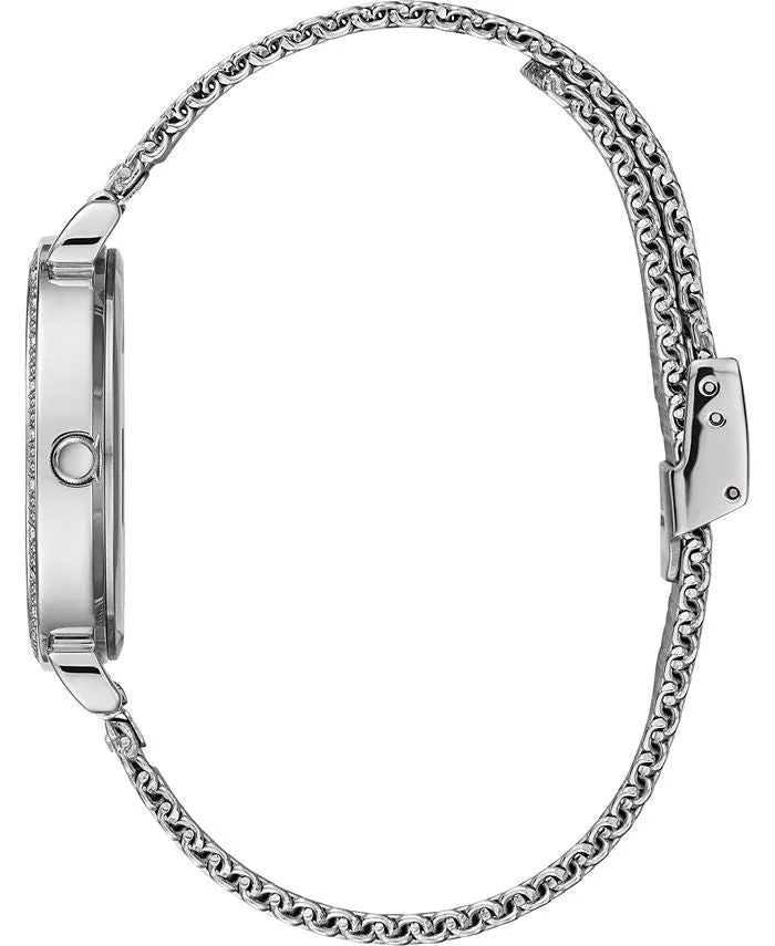 Guess U1289L1 Stainless Steel Mesh Bracelet Watch 34mm Women Watches Lexor miami