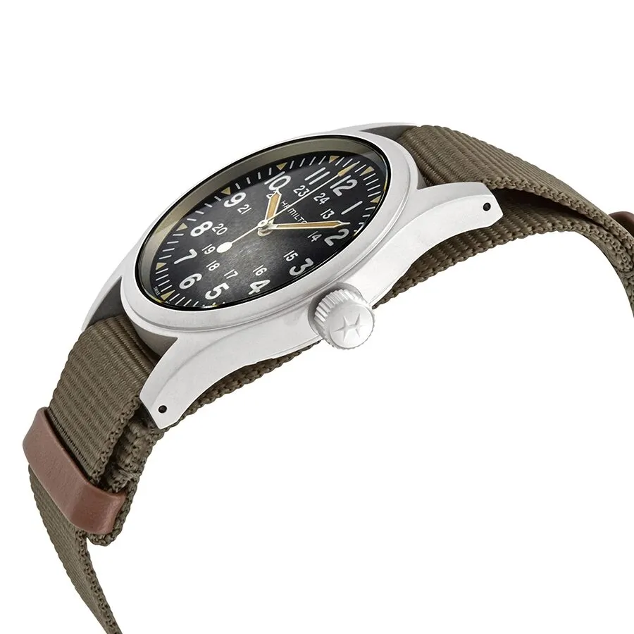 Hamilton Khaki Field Hand Wind Black Dial Men's Watch H69439931