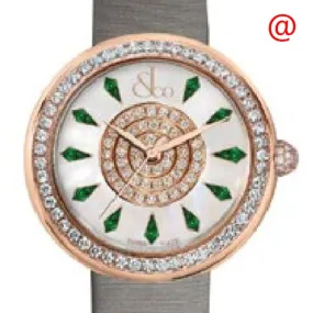 Jacob & Co. Brilliant Automatic Diamond White Dial Ladies Watch BQ03040ROKDA