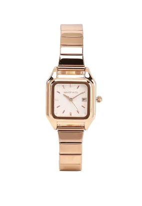 Kaytie Rose Gold Stainless Steel Analog Watches (Salmon)
