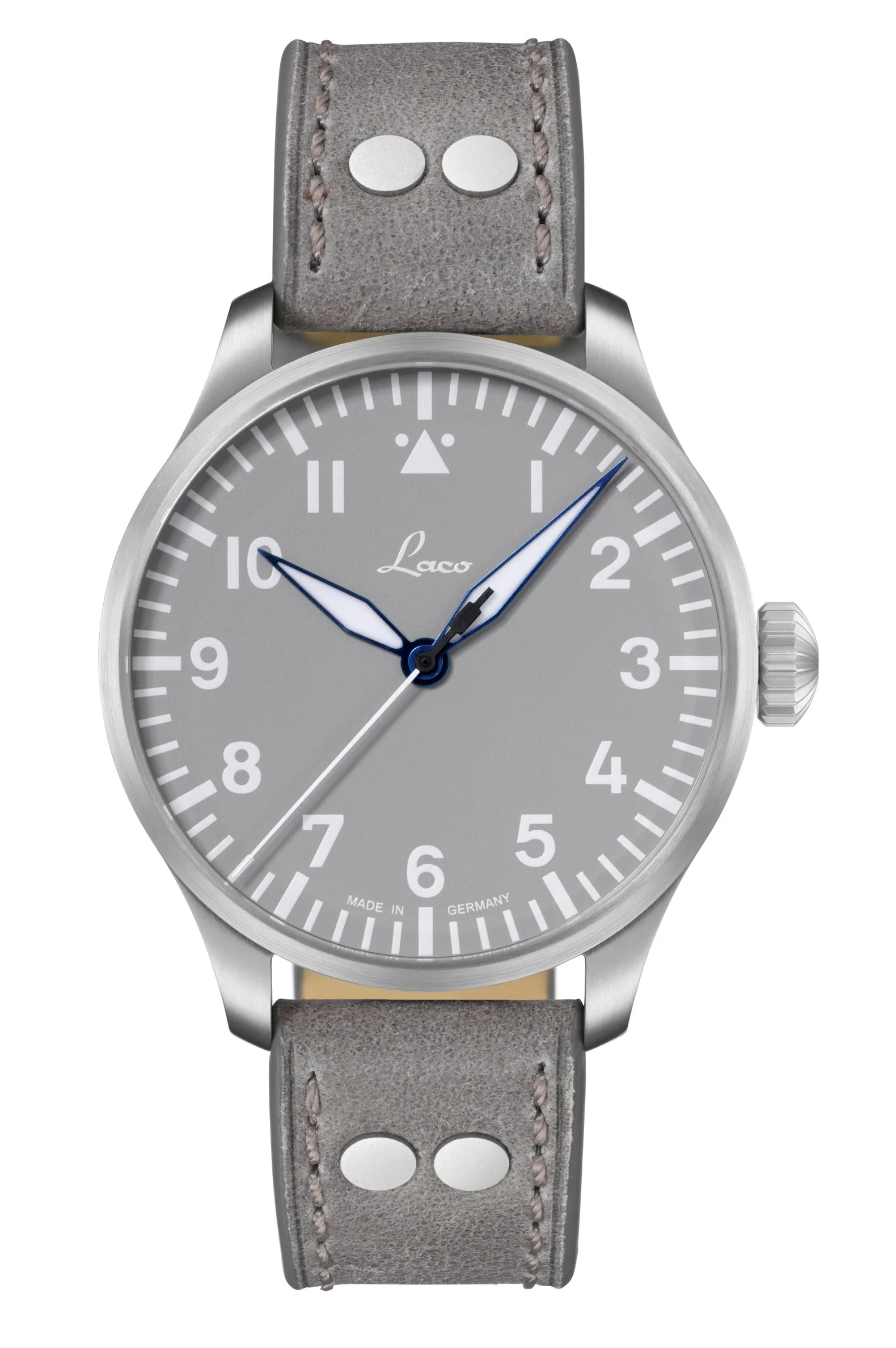 LACO PILOT WATCHES BASIC AUGSBURG GRAU 42 MM AUTOMATIC
