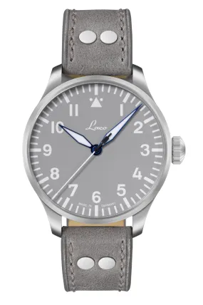 LACO PILOT WATCHES BASIC AUGSBURG GRAU 42 MM AUTOMATIC