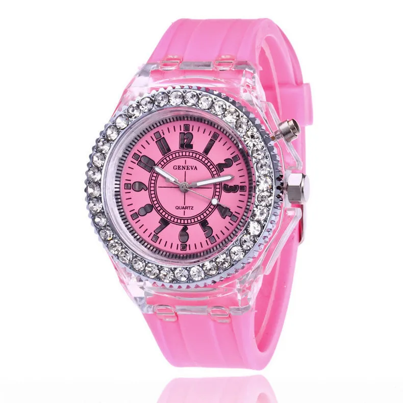 LED Luminous Geneva Women Watch