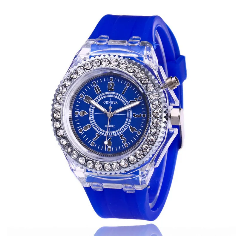 LED Luminous Geneva Women Watch