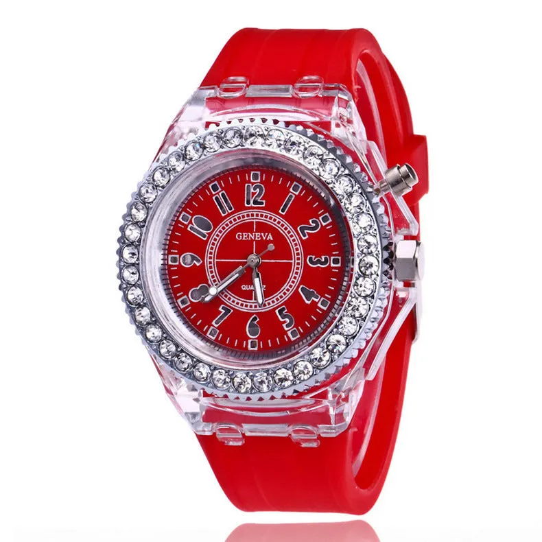 LED Luminous Geneva Women Watch