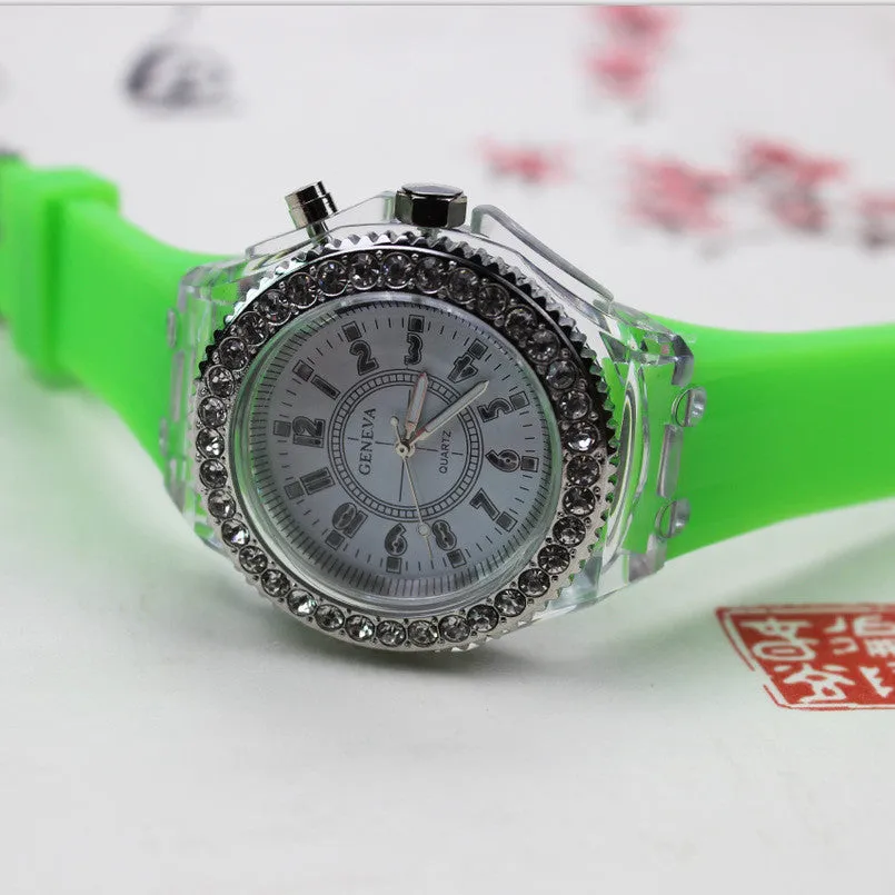 LED Luminous Geneva Women Watch