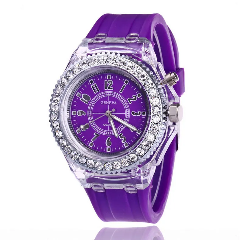 LED Luminous Geneva Women Watch
