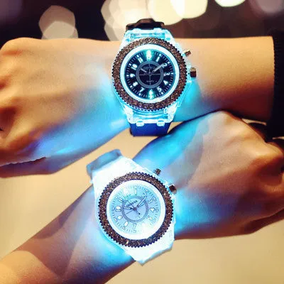 LED Luminous Geneva Women Watch