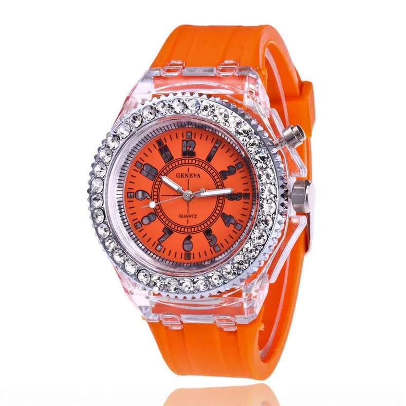LED Luminous Geneva Women Watch