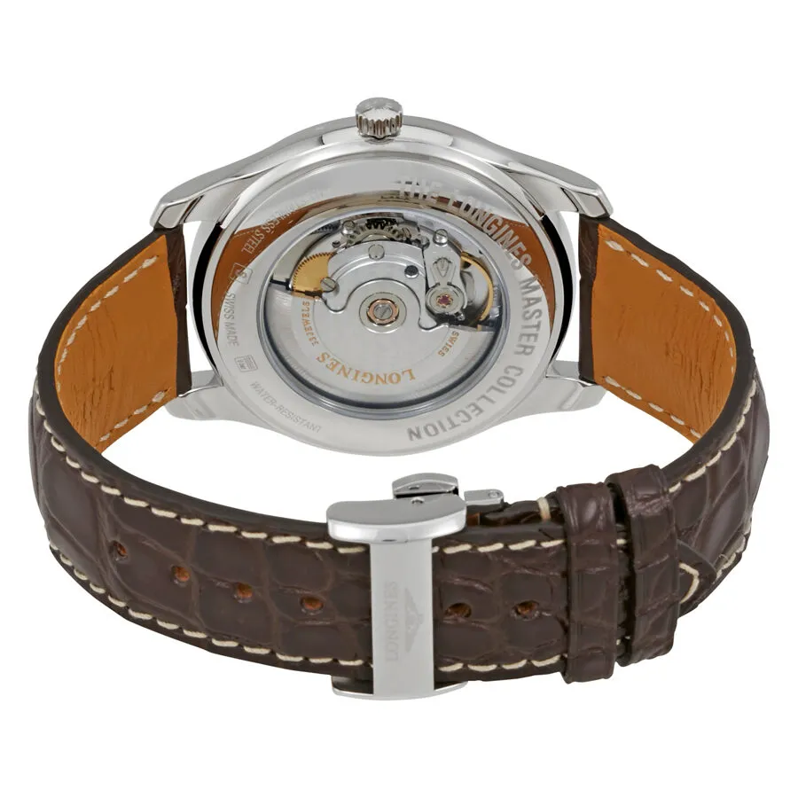Longines Master Automatic GMT Silver Dial Men's Watch L2.802.4.70.3