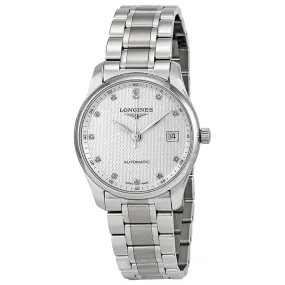 Longines Master Collection Silver Diamond Dial Stainless Steel L25184776