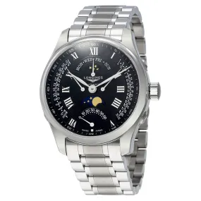 Longines Master Retrograde Seconds Automatic Black Dial Men's Watch L27394516 L2.739.4.51.6