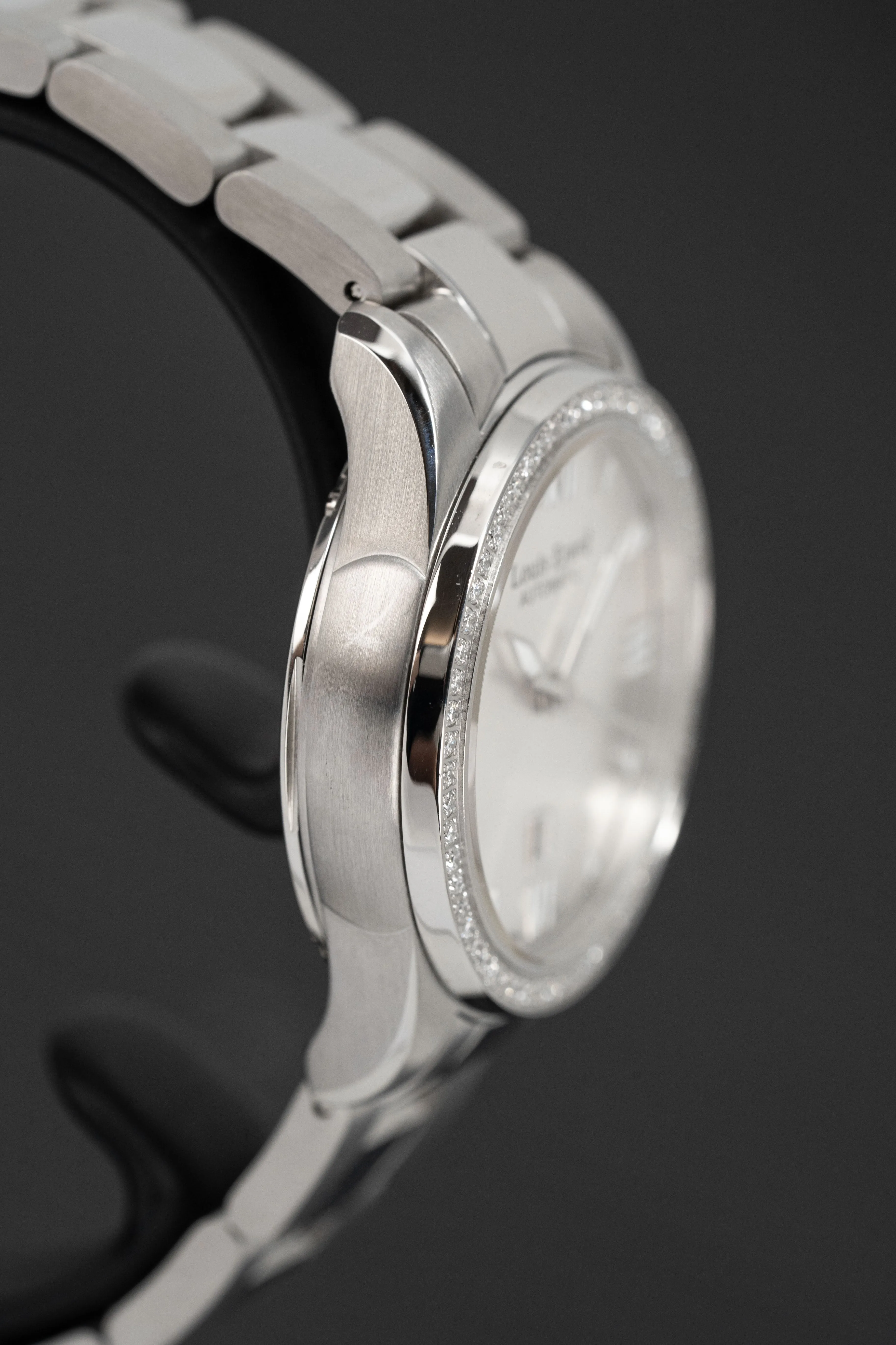 Louis Erard Watch Ladies Heritage Sport Diamond Silver 20100SE01.BMA17