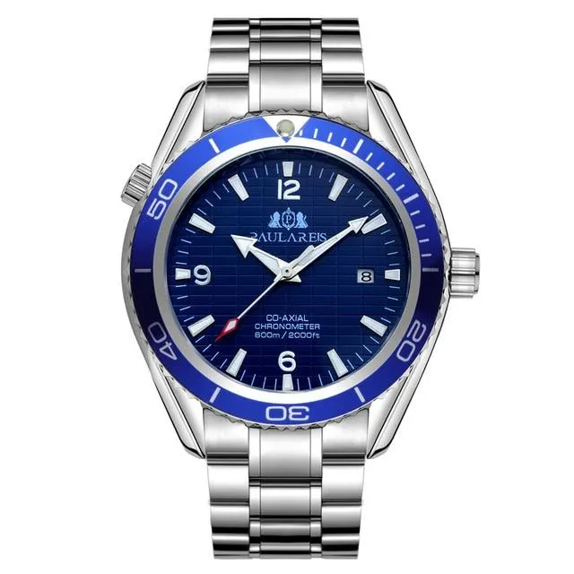 Luxury Automatic Bond Stainless Steel Watch