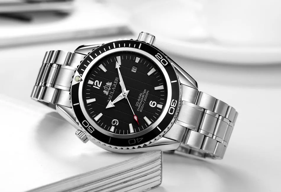 Luxury Automatic Bond Stainless Steel Watch