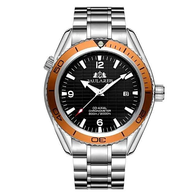Luxury Automatic Bond Stainless Steel Watch