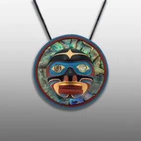 Makwala Moon Mask Pendant