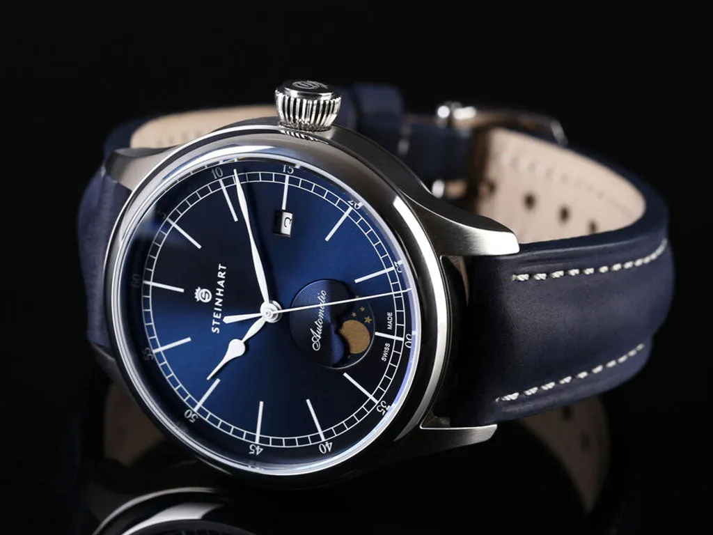 Marine Moon Phase Blue