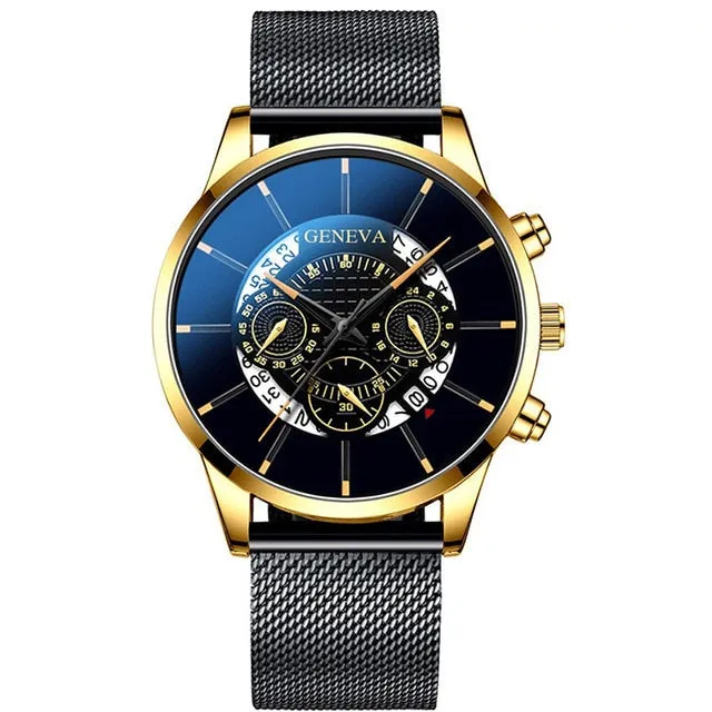 Men's Elegant Analog Quartz Watches