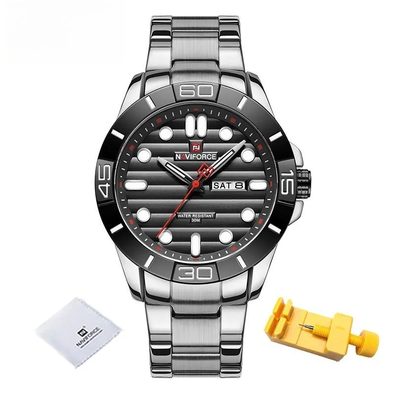 Men's New Original Quartz Calendar Casual Watches Sports Waterproof Wrist Watch