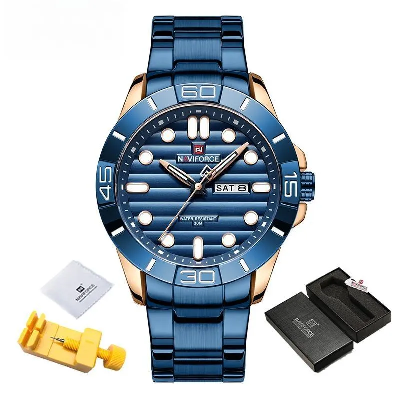 Men's New Original Quartz Calendar Casual Watches Sports Waterproof Wrist Watch