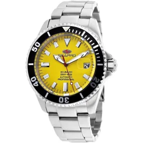 Men's Scuba 200 Auto in Yellow Dial