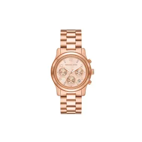 Michael Kors Runway Chronograph Rose Gold-Tone Watch