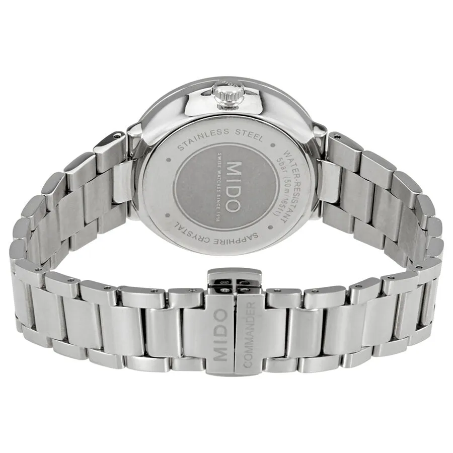 Mido Commander II Automatic Mother of Pearl Ladies Watch M014.207.11.116.00