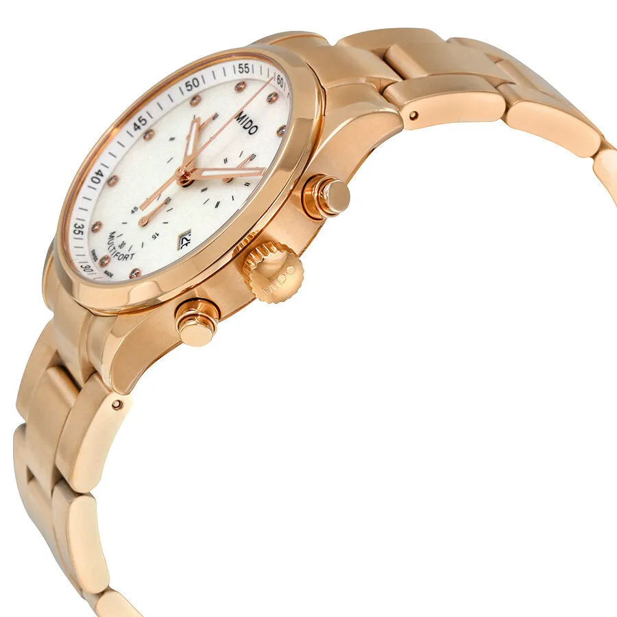 Mido Multifort Mother of Pearl Dial Ladies Watch M0052173311600 M005.217.33.116.00