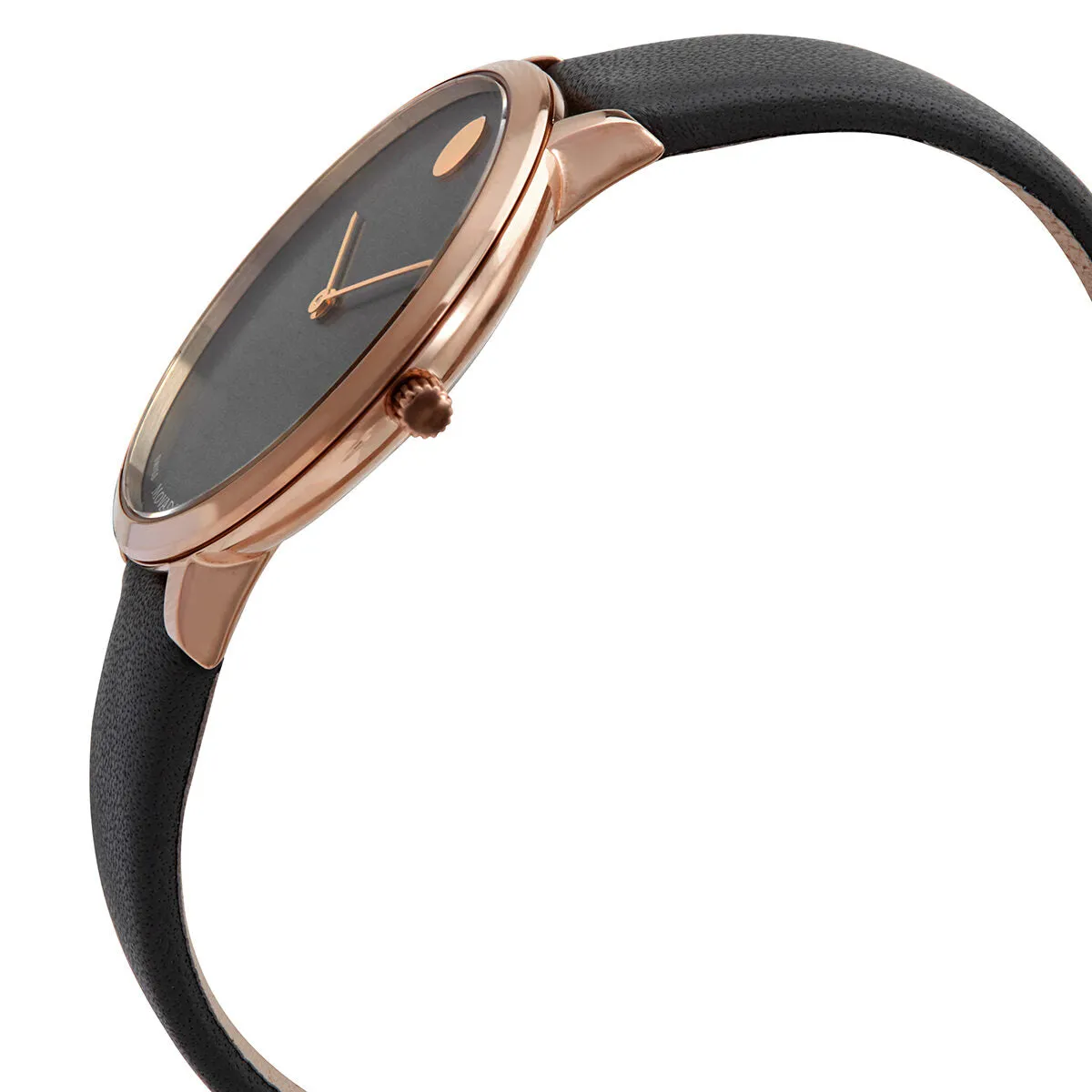 Movado Modern 47 Quartz Grey Dial Ladies Watch 0607404