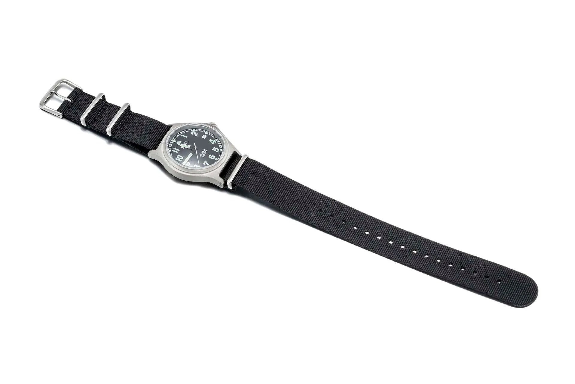 MWC G10 100m Water resistant Military Watch with Screw Down Crown and 10 Year Battery Life