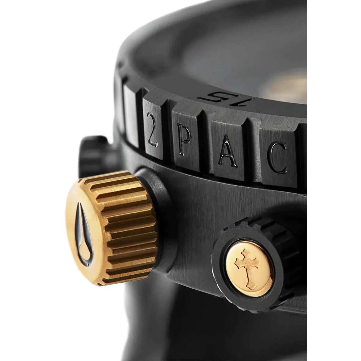 Nixon - 2PAC 51-30 Watch Black/Gold