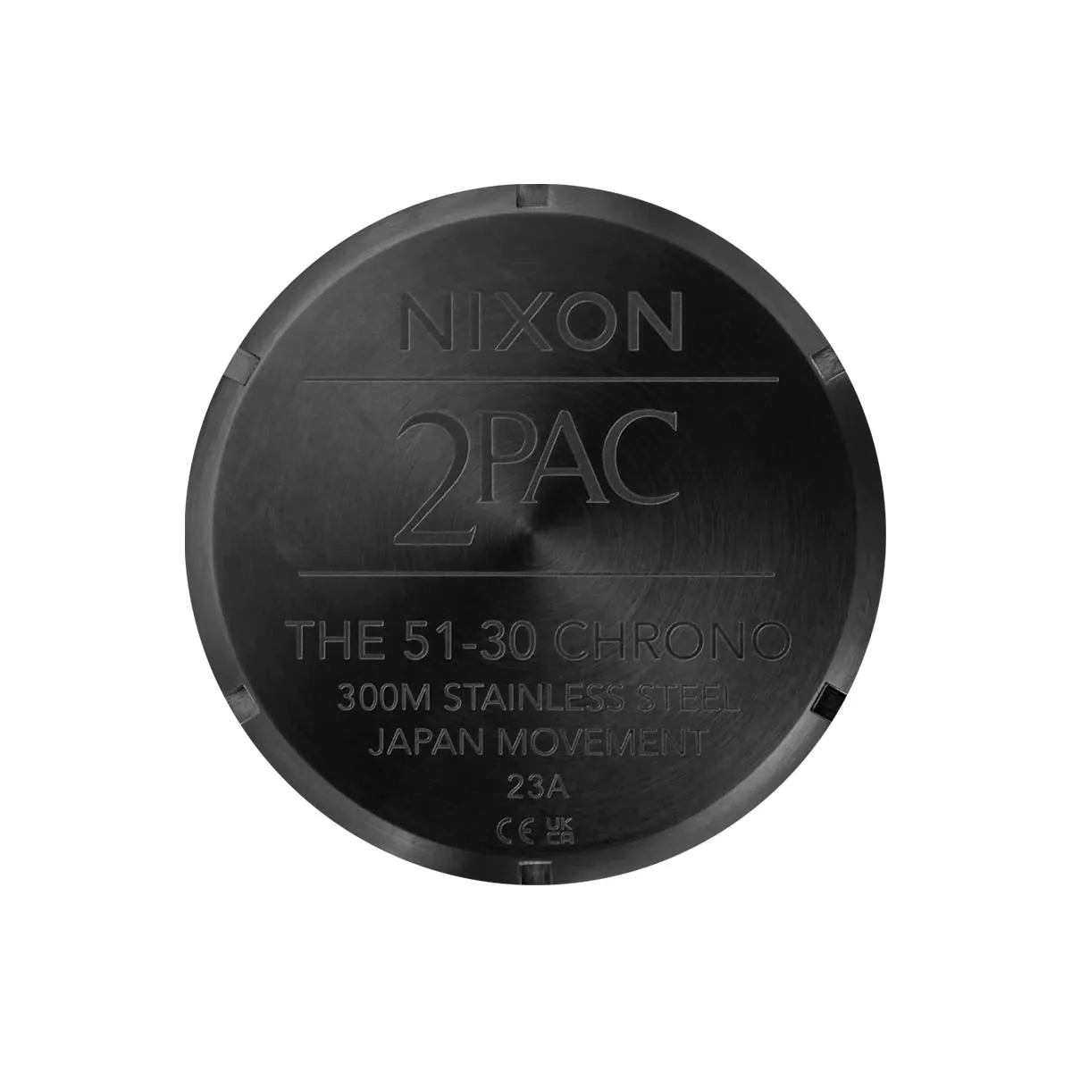 Nixon - 2PAC 51-30 Watch Black/Gold