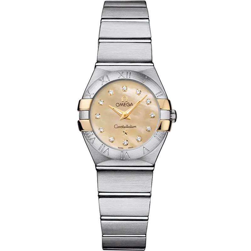 Omega Constellation 24 mm, steel - yellow gold on steel