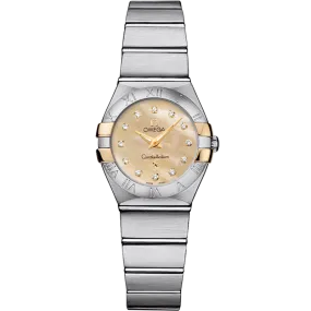 Omega Constellation 24 mm, steel - yellow gold on steel