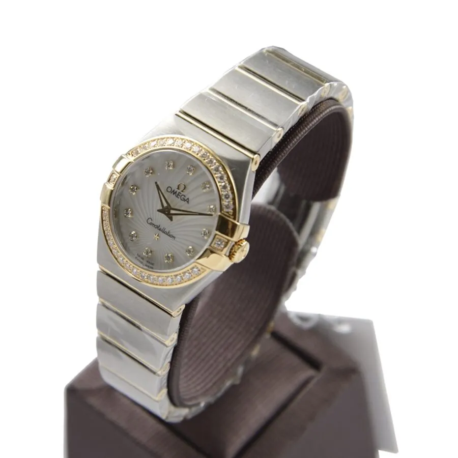 Omega Constellation Automatic Chronometer Diamond Ladies Watch 123.25.27.60.55.004