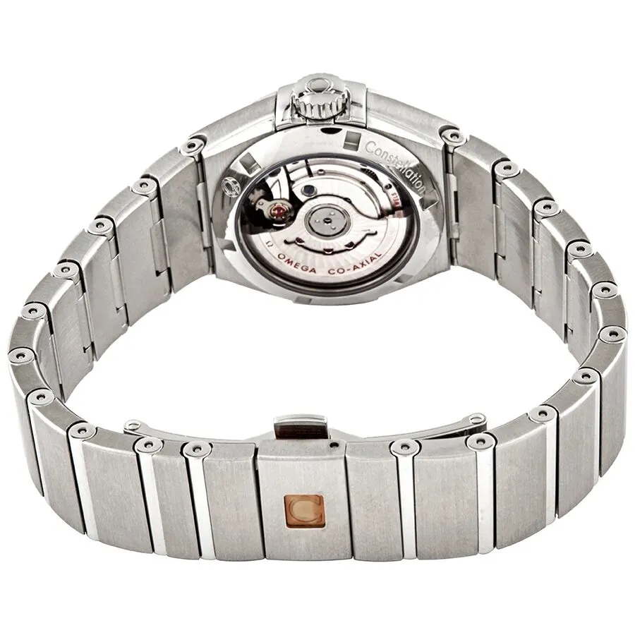 Omega Constellation Pink Mother of Pearl Diamond Dial Automatic Ladies Watch 123.15.27.20.57.002