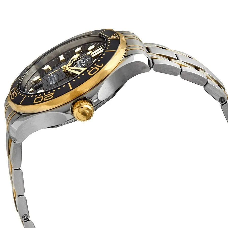 Omega Diver 300M Automatic Chronometer Black Dial Men's Watch 210.20.42.20.01.002
