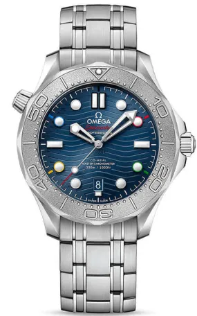 Omega Seamaster 300M Mens Watch "Beijing 2022"  522.30.42.20.03.001