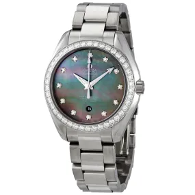 Omega Seamaster Aqua Terra Automatic Diamond Ladies Watch 231.15.34.20.57.001