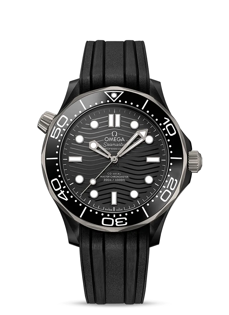 Omega Seamaster Diver 43.5mm Ceramic & Titanium Watch 210.92.44.20.01.001