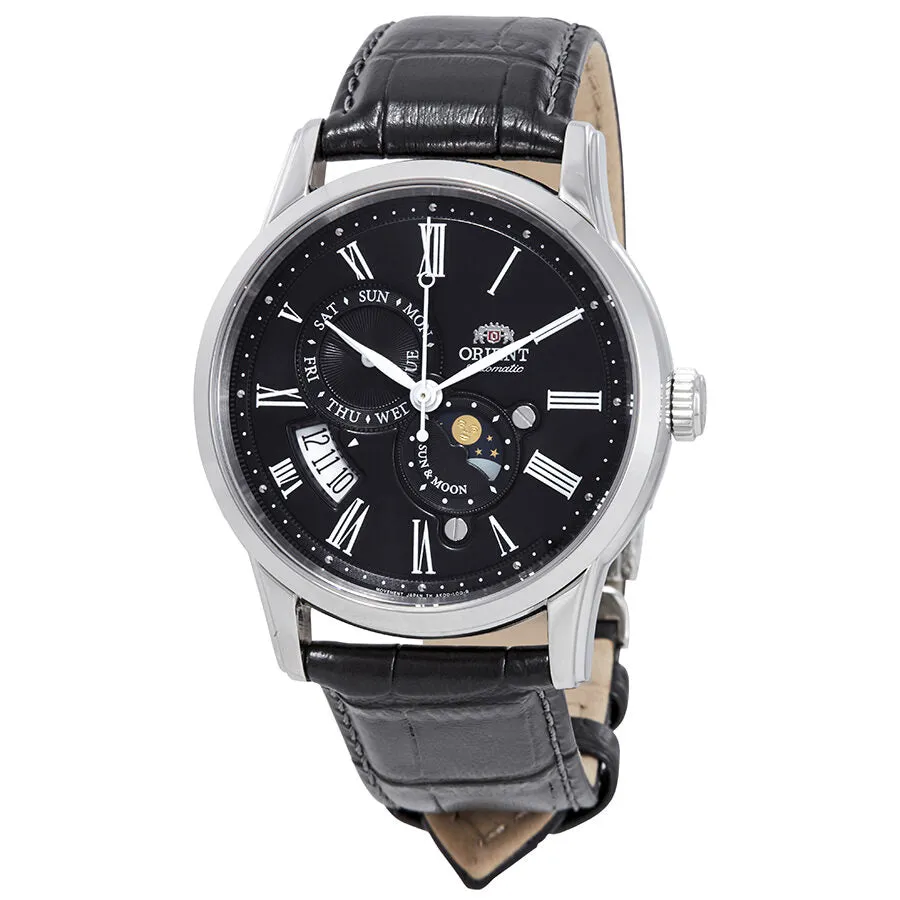 Orient Sun and Moon Version 3 Automatic Black Dial Men's Watch FAK00004B0
