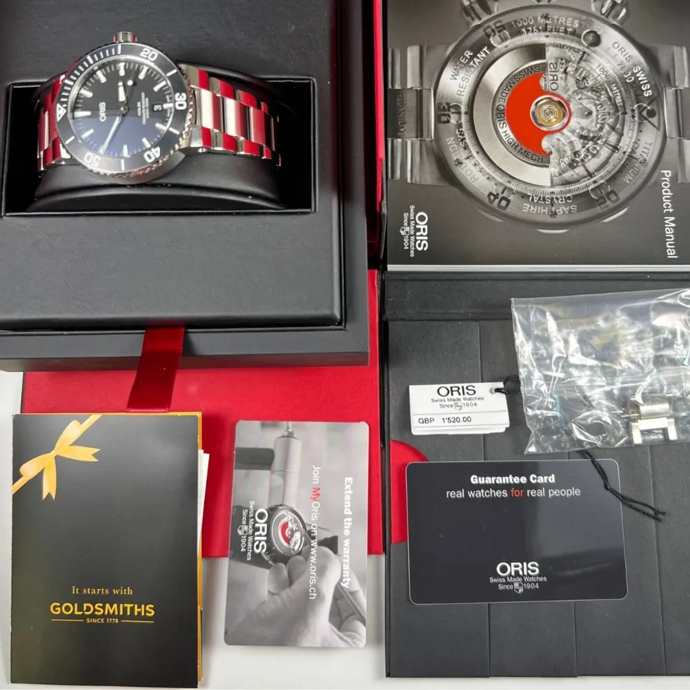 Oris Aquis Date 01 733 7730 4154-07 8 24 05PEB