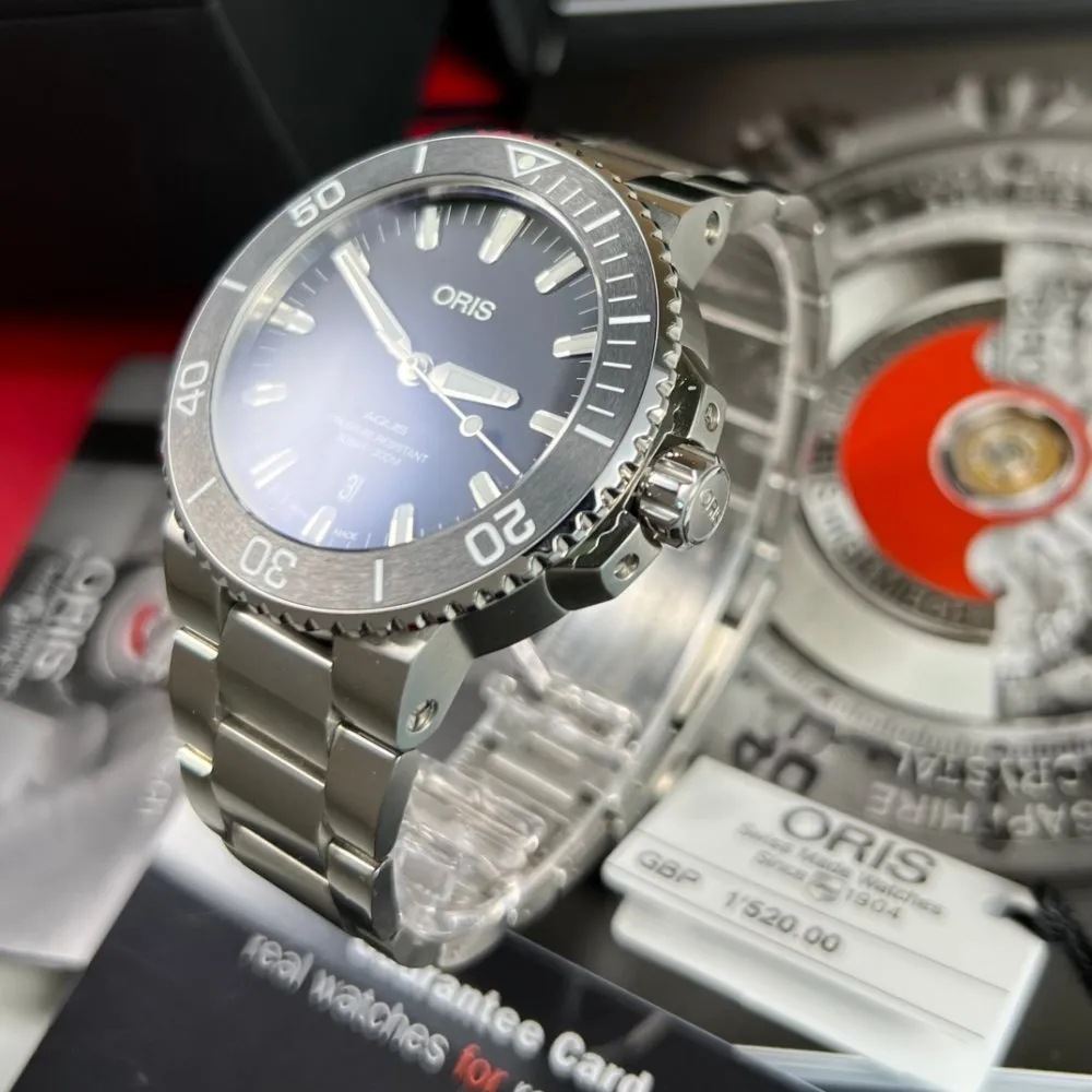 Oris Aquis Date 01 733 7730 4154-07 8 24 05PEB