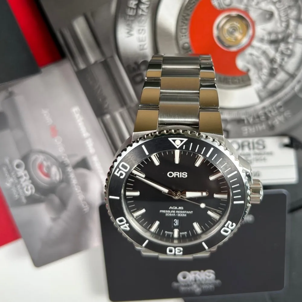 Oris Aquis Date 01 733 7730 4154-07 8 24 05PEB