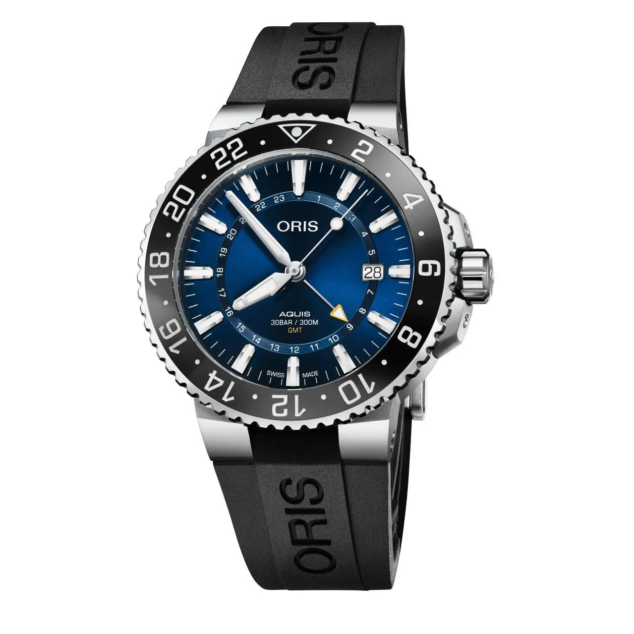 ORIS Aquis GMT Date, 43.50mm