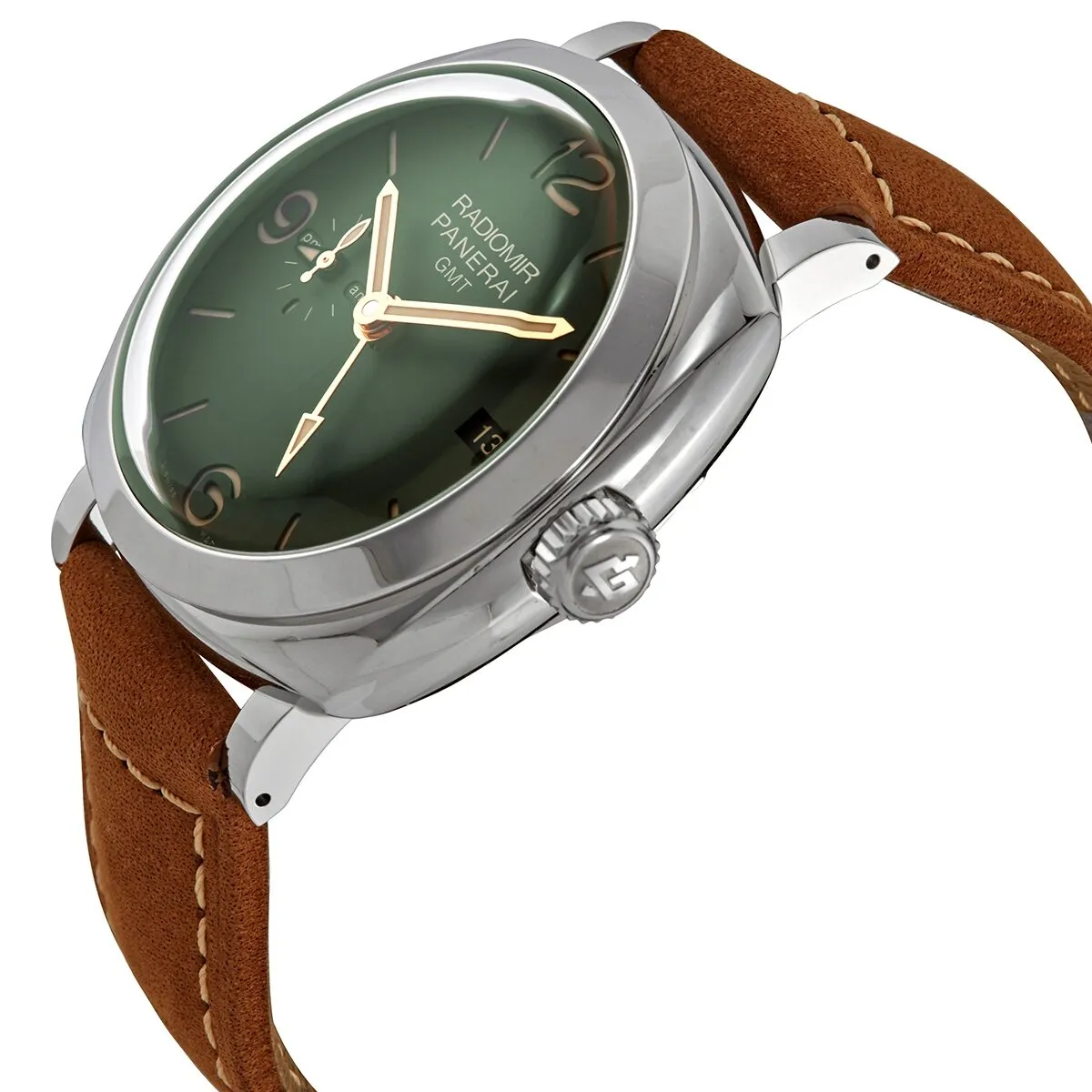 Panerai Radiomir GMT Military Green Dial Men's Watch PAM00998