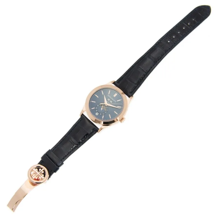 Patek Philippe Complications Automatic Annual Calendar Blue Dial Watch 5396R-014